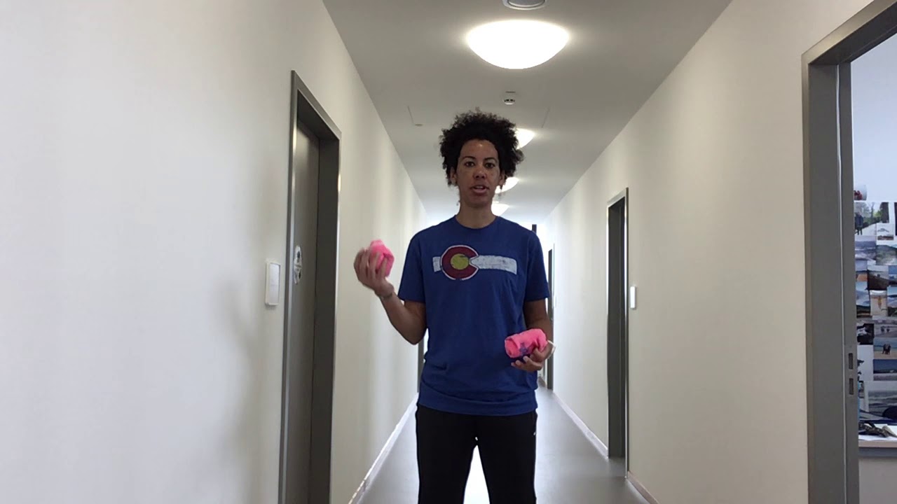 Learning to Juggle with socks