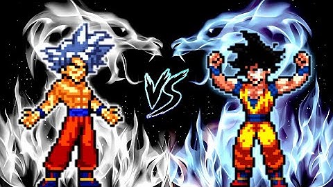 Son Goku DBS V7 OP (all form) VS Goku Monkey King V3 OP (all form) in Jump Force Mugen