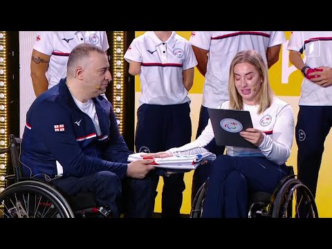 პარალიმპიელების ფიცის დადების ცერემონია #LIVE