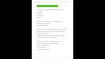 Guidewire Associate Exam | 65 Questions with 100% Correct Answers | Updated & Verified