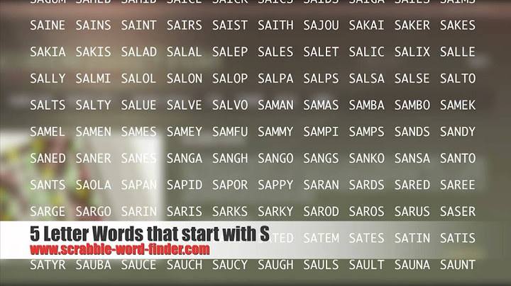 Words that start with s and end in ill