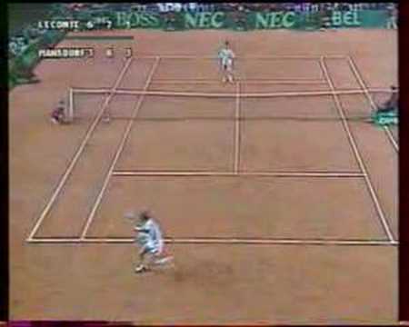 Leconte Mansdorf Davis Cup 1991