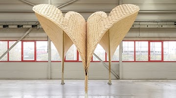 HygroShell ITECH Research Pavilion, Chicago Architecture Biennial 2023