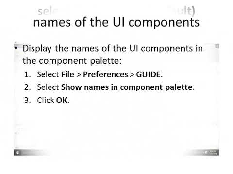 CREATE A SIMPLE USER INTERFACE IN MATLAB - YouTube
