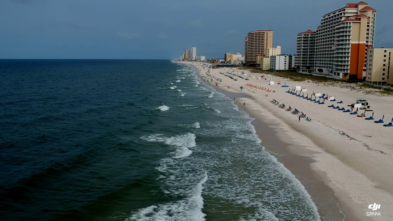 Gulf Shores Alabama drone footage. June 2020 YouTube