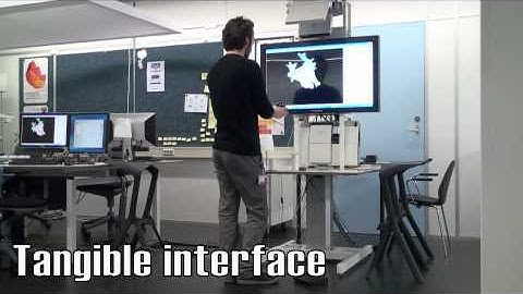 Tangible manipulation of medical data