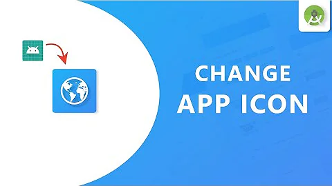How to change app icon in android app || Android studio tutorial