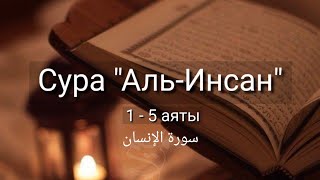 Выучите Коран наизусть | Каждый аят по 10 раз 🌼| Сура 76 "Аль-Инсан" (1-5 аяты)