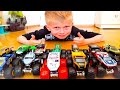 Мама ЗАПРЕТИЛА новые Машинки! Костя  Нарисовал себе  Монстр Траки Hot Wheels //  Открываю и играю!