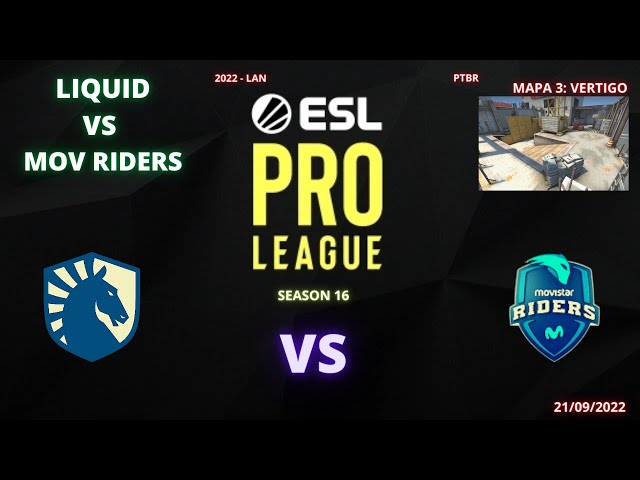 Liquid vs Movistar Riders, Map 3 Vertigo