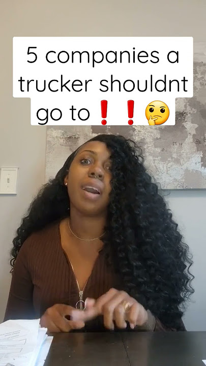You don't want to go to these trucking companies ❗️🤔