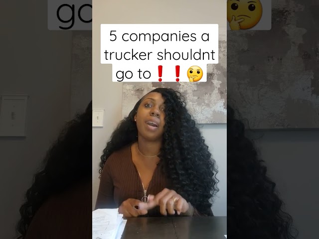 You don't want to go to these trucking companies ❗️🤔 class=
