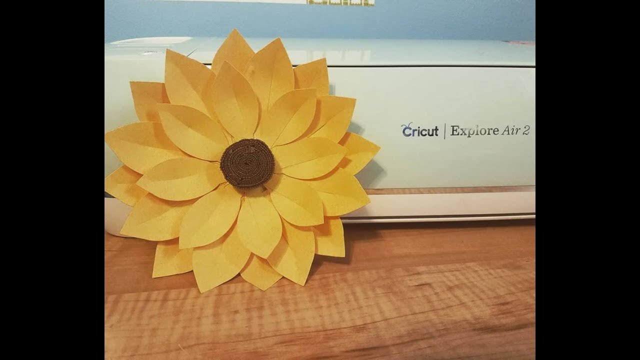 Download Sunflower Template For Cricut - Free Layered SVG Files ...