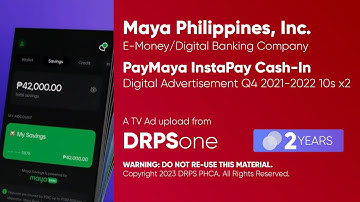 PayMaya InstaPay Cash-In Digital Ad Q4 2021-2022 10s x2 (Philippines)