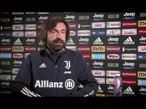 CONFERENZA STAMPA ANDREA PIRLO PRE GENOA - JUVENTUS - YouTube