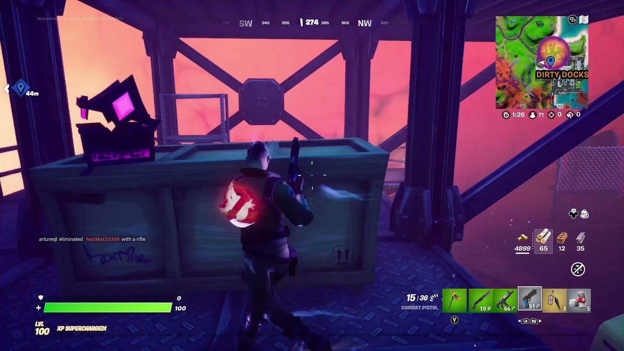 FORTNITE Shadow Ops Quest Stage 4 - Get a headshot with a Pistol | Gameplay Walkthrough | XBox One S