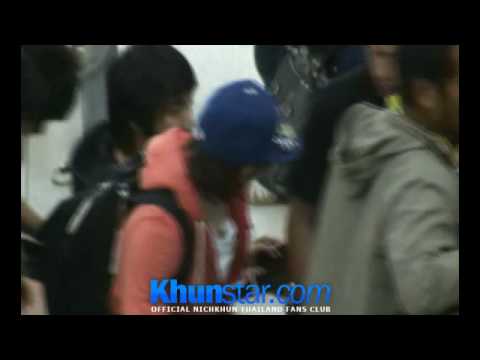 [KHUNSTAR] 091221Nichkhun - Chiangmai Airport