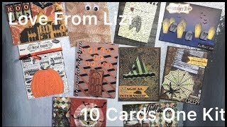 Love From Lizi October 17 -10 cards one kit - Laura