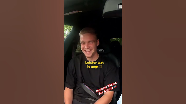 Tfoe a shabi! 🤣📖 Kenneth Taylor - Bij Andy in de 🚘