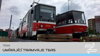 Tramvaje T6A5 dožívají v Praze | TÉMA