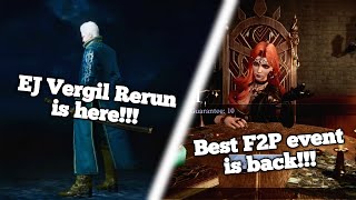 Endless Judgment Vergil Rerun Summons!!!Best F2P event rerun!!! Devil May Cry: Peak of Combat