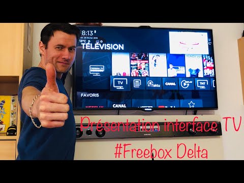 Présentation interface TV #Freebox Delta