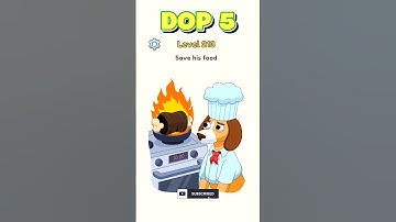 DOP 5 Level 213 ✅ save his food #shorts #dop4 #dop5