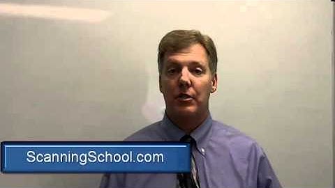 Scanning School - Training for Records Storage Companies