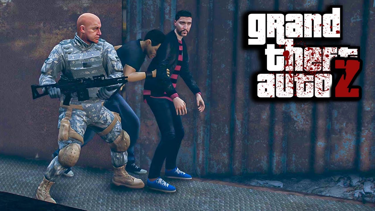 GTA V ZOMBIES #12 - OS MILITARES EXECUTARAM TODOS OS SOBREVIVENTES!