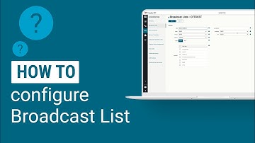 How to configure Broadcast Lists in Transfer CFT