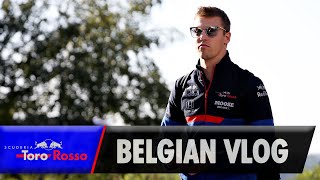 Daniil Kvyat's Belgian GP Vlog