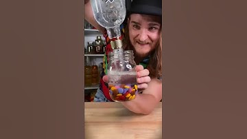 I left Smarties (chocolate) in Vodka for a week