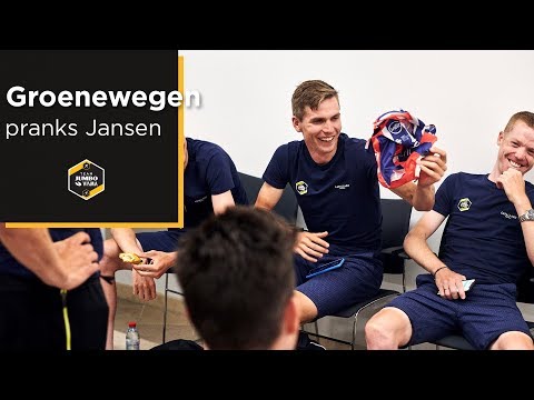 Groenewegen houdt Jansen voor de gek | Team Jumbo-Visma