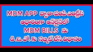 HOW TO SUBMIT MDM BILLS ONLINE TO DEO screenshot 4