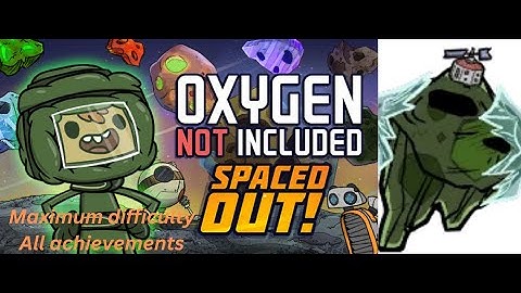 Oxygen Not Included Max Difficulty Frozen Forest All Achievement Run #4 CARNIVORE IN SIGHT!