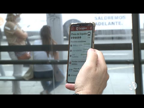 Los autobuses y tranvías de Zaragoza ofrecen un asistente virtual para personas ciegas