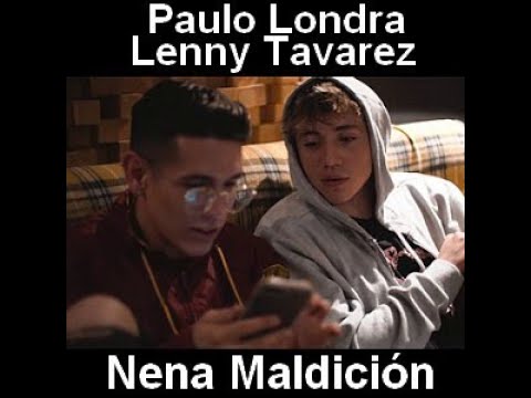 Nena Maldicion Paulo Londra Ft Lenny Tavarez Karaoke Instrumental Youtube