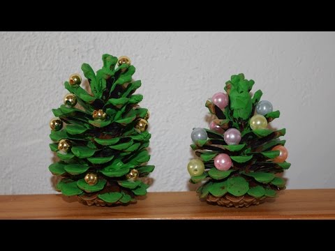 Video: Wie Man Einen Weihnachtsbaum Aus Zapfen Macht