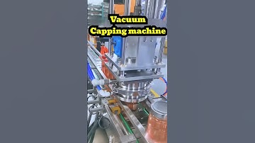 Vacuum Capping Machine #cappingmachine #vacuumcappingmachine #packagingmachine #machine