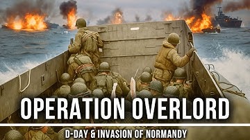Fall Asleep To | The ENTIRE Operation Overlord | D-Day & Invasion of Normandy | WW2 War Documentary