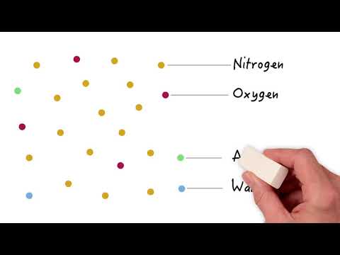 How to calculate the fractional concentration of gases in a mixture