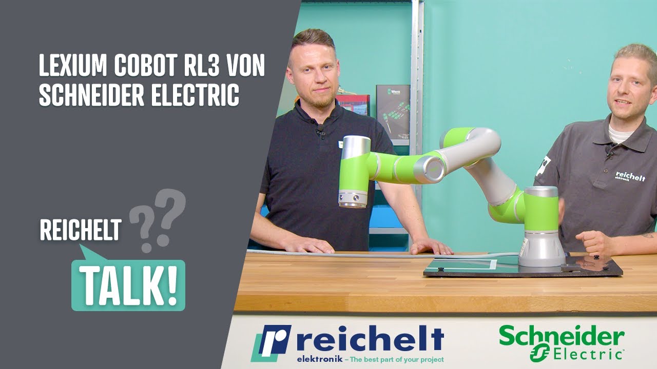 Lexium Cobot RL3 - 6-Achs-Kollaborationsroboter | reichelt Talk!