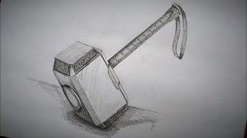 Mjölnir How to draw Thor