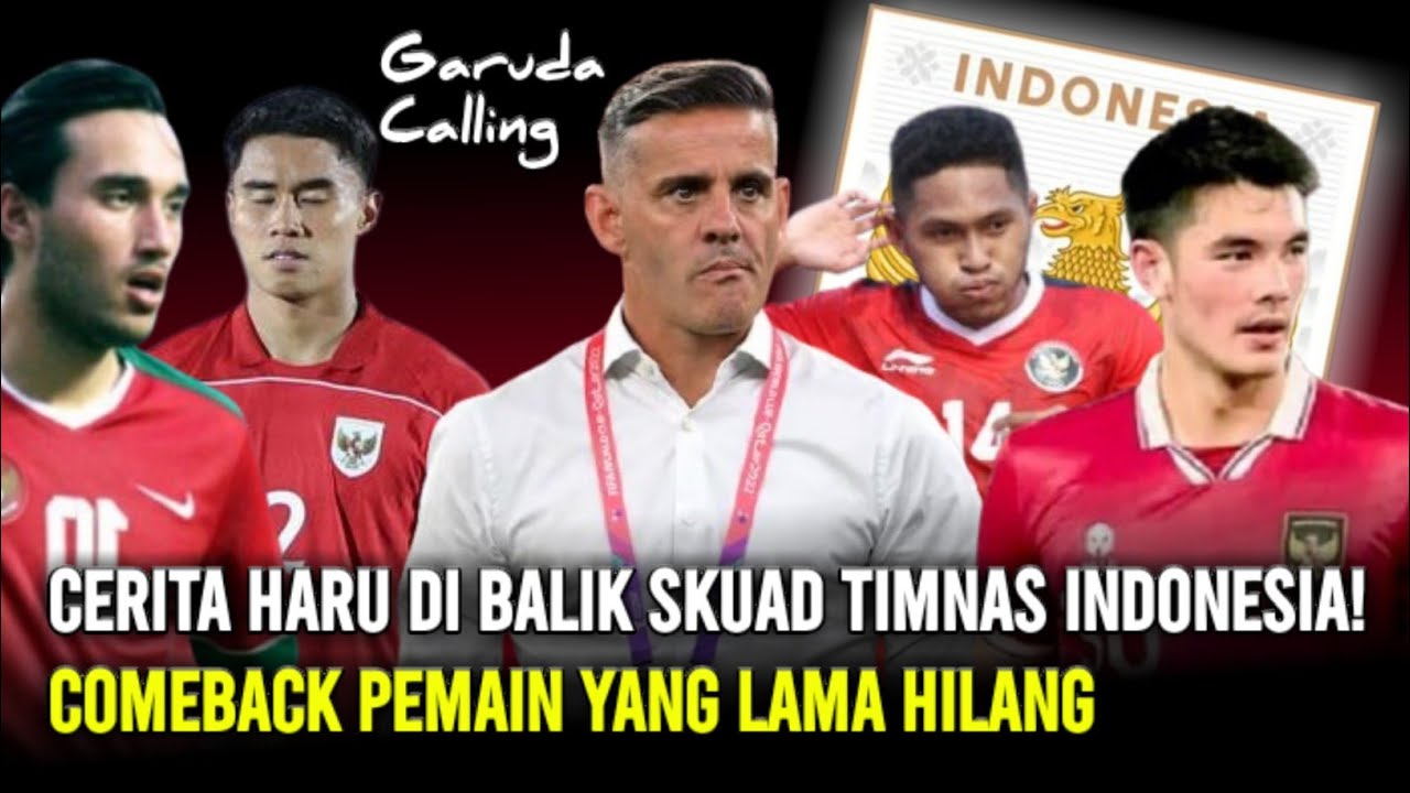 Resmi! 41 Pemain Timnas Indonesia Era John Herdman – Comeback Mengejutkan!