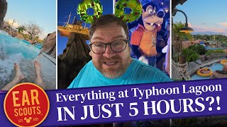 Can You Do EVERYTHING at Typhoon Lagoon During H2O Glow After Hours?