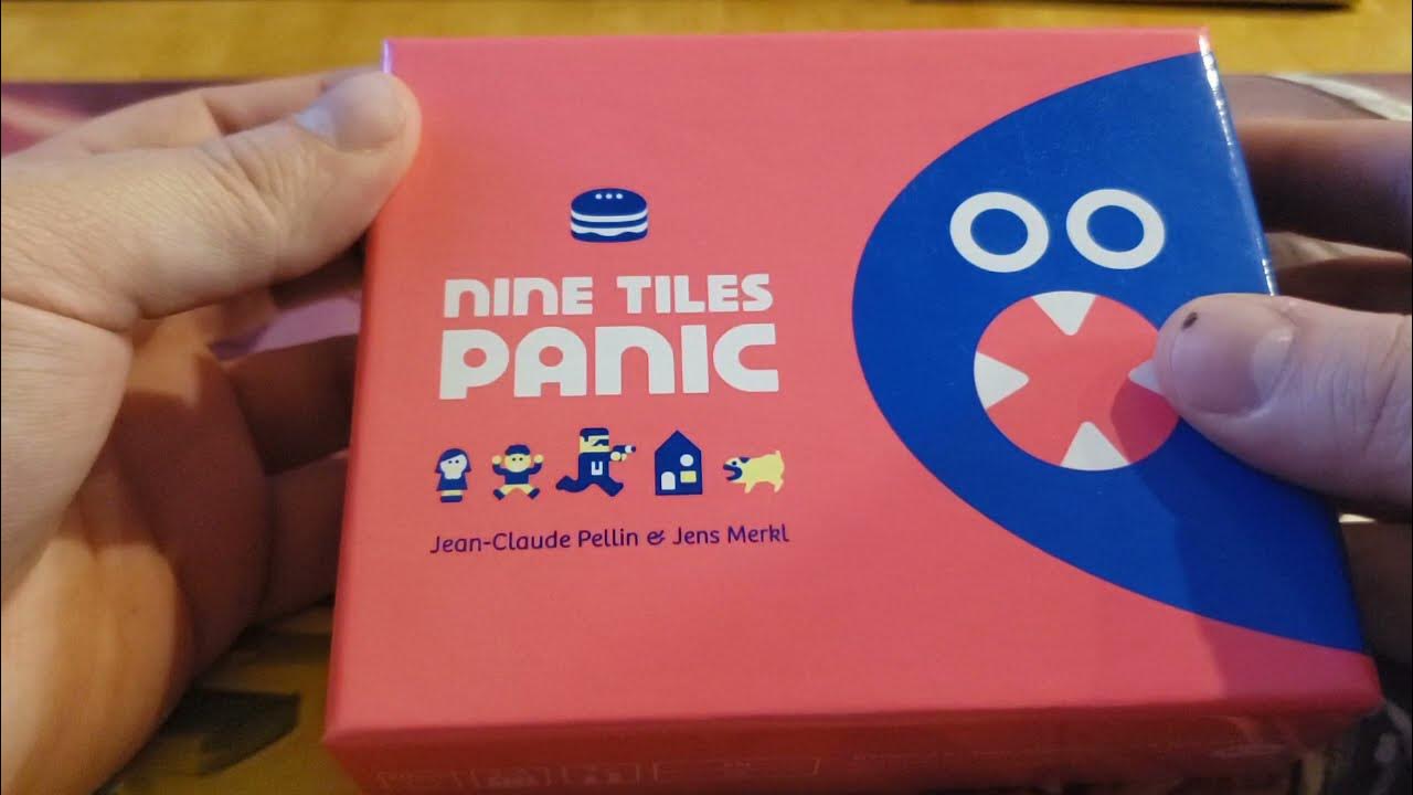 Nine Tiles Panic Unboxing and Rules YouTube