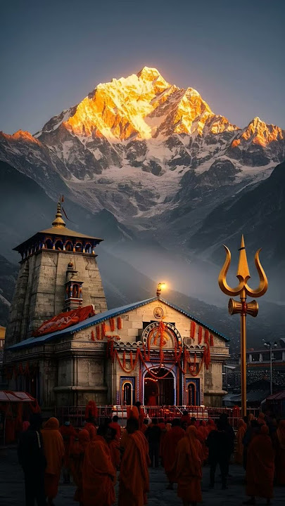 जय श्री केदार kedarnath kitna uncha hai#mahadev #bholenath #bhakti #shiva #kedarnath