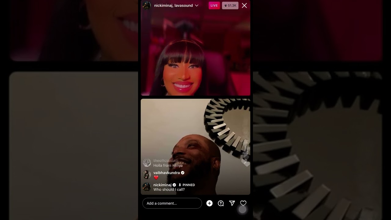 Nicki Minaj Funniest IG Live 😂😂