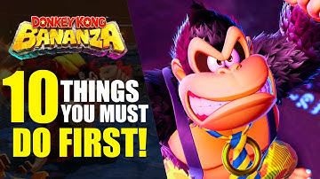 10 Things You Must Do First in Donkey Kong Bananza (Switch 2)