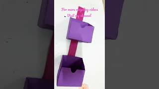 Repurpose tissue paper box/recycling idea/how to recycle waste paper box/DIY organizer
